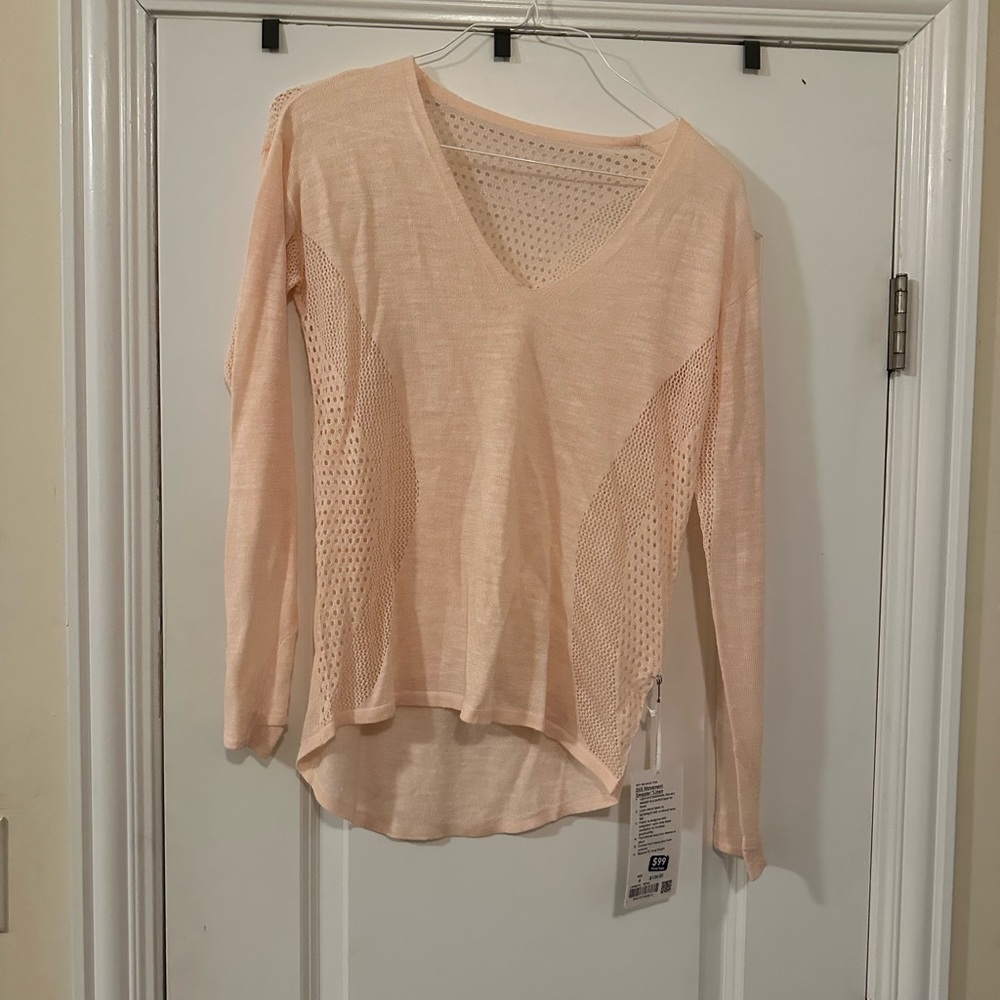 NWT Lululemon Still Movement Sweater